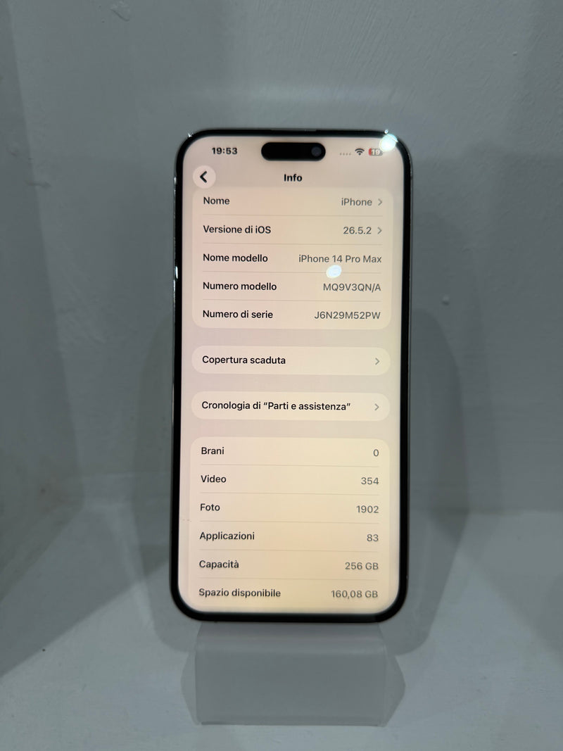 Apple iPhone 14 Pro Max 256GB Bianco Grado B | Garanzia 12 Mesi-3