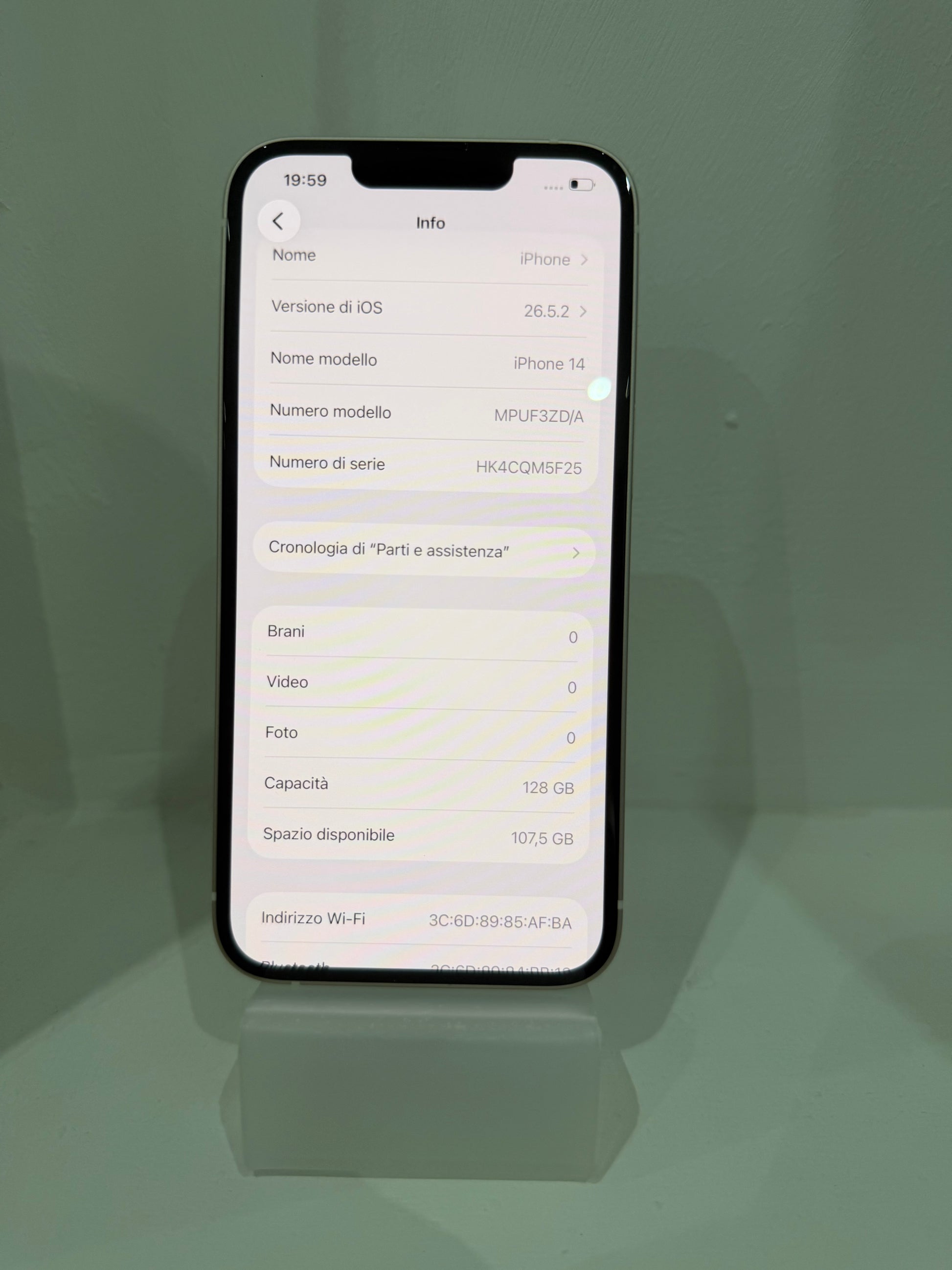 Apple iPhone 14 128GB Starlight (Bianco) Grado A++ | Garanzia 12 Mesi-5