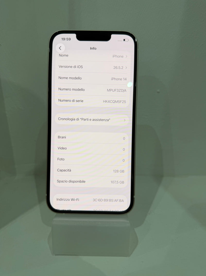 Apple iPhone 14 128GB Starlight (Bianco) Grado A++ | Garanzia 12 Mesi-5