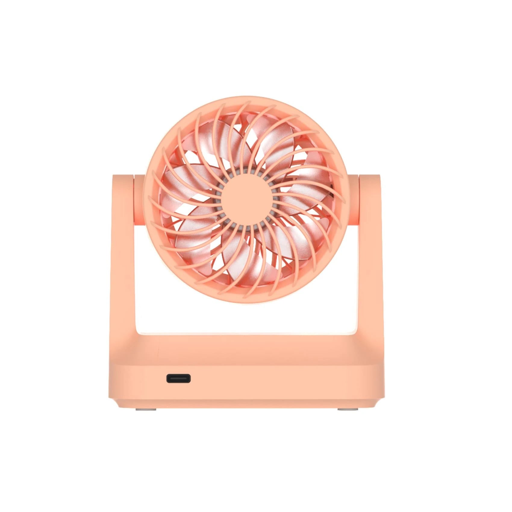 VENTOLA PORTATILE PEACH DA SCRIVANIA 5 VELOCITA’, RICARICA USB-C