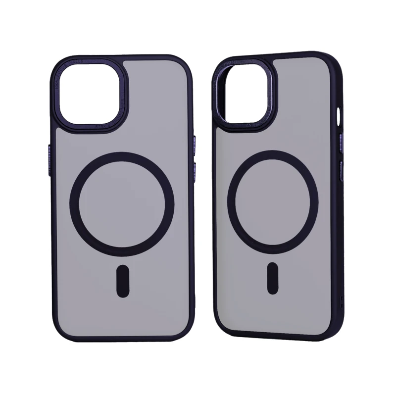 COVER MAGSAFE APPLE IPHONE 12 PRO MAX RETRO RIGIDO PURPLE-1
