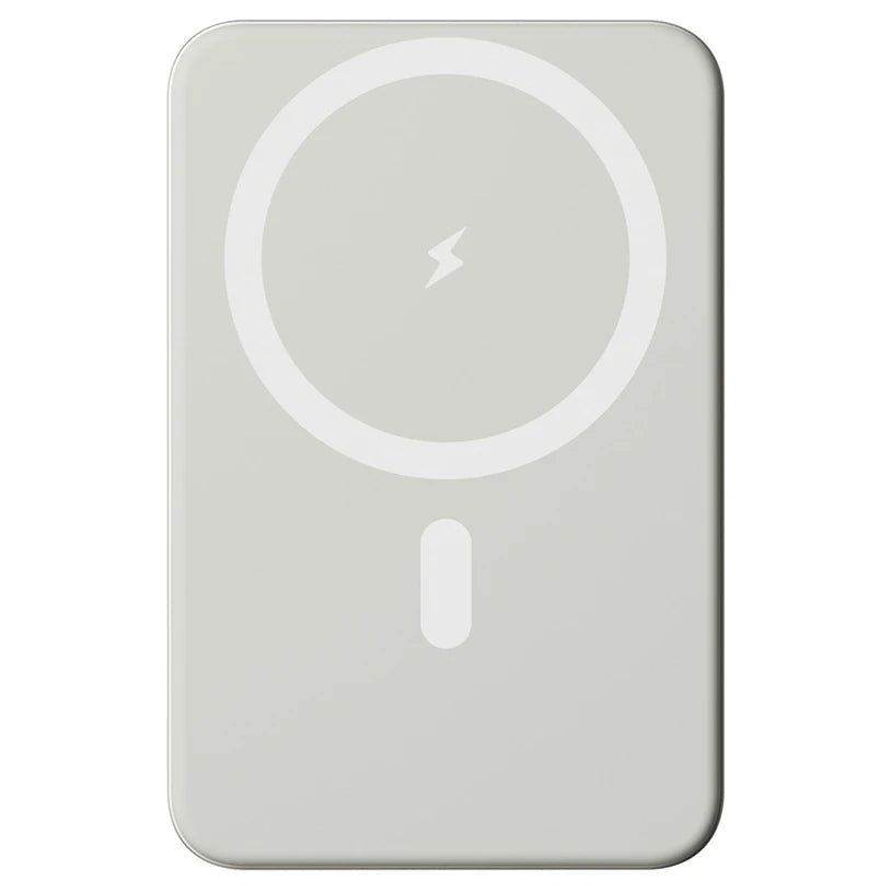 POWERBANK SGS CHAMPAGNE DA 10000 mAh WIRELESS MAGSAFE 15W – OUTPUT USB C 20W-1