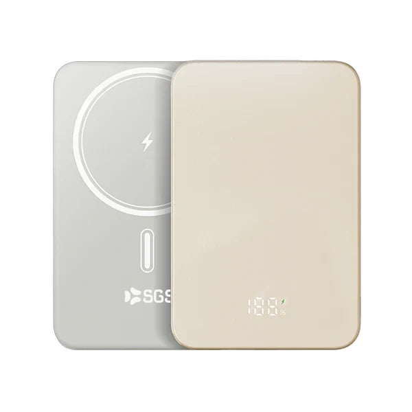 POWERBANK SGS GOLD DA 5000 mAh WIRELESS MAGSAFE 15W – OUTPUT USB C 20W-1