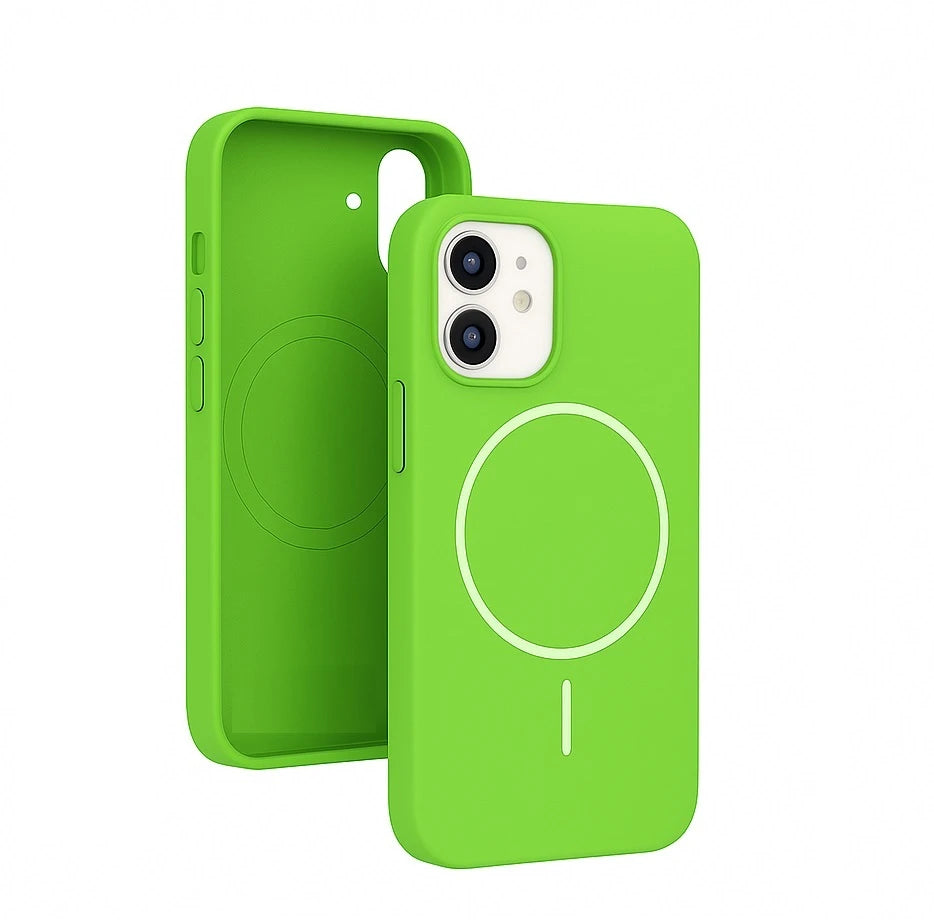 COVER MAGSAFE GREEN APPLE IPHONE 12, IPHONE 12 PRO-1